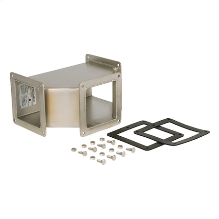 Wiegmann N4X TEE (FOR SSJW) 6X6 304SS SSJWT6